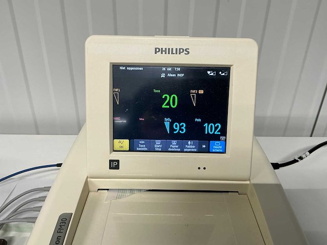Philips - avalon fm30 - foetale patiënt monitor - afbeelding 3 van  7