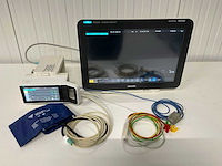Philips - intellivue mx800 - patiënt monitor met x3 - afbeelding 1 van  4