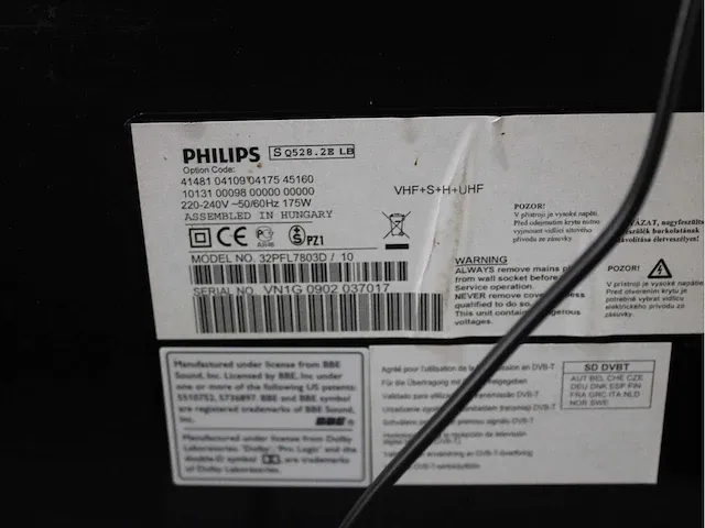 Philips - televisies - werkend met schade (26x) - afbeelding 37 van  57