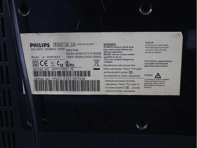 Philips - televisies - werkend met schade (26x) - afbeelding 41 van  57