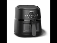 Philips 2000 series airfryer na210/00 kijkvenster rapidair 3.2l zwart - afbeelding 1 van  5