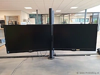 Philips 22" monitor - 2 stuks - met uitschuifbare bureau standaard - afbeelding 1 van  7