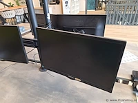 Philips 22" monitor - 2 stuks - met uitschuifbare bureau standaard - afbeelding 7 van  7