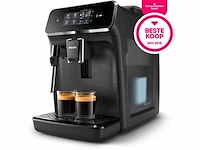 Philips 2200 serie ep2220/10 - espressomachine - zwart - afbeelding 2 van  6