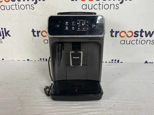Philips 2200 series ep2224/10 - espressomachine - 2 soorten koffie + heet water - kasjmiergrijs - + aquaclean filter - afbeelding 2 van  3