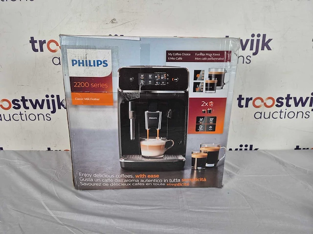 Philips 2200 series ep2224/10 - espressomachine - afbeelding 2 van  2