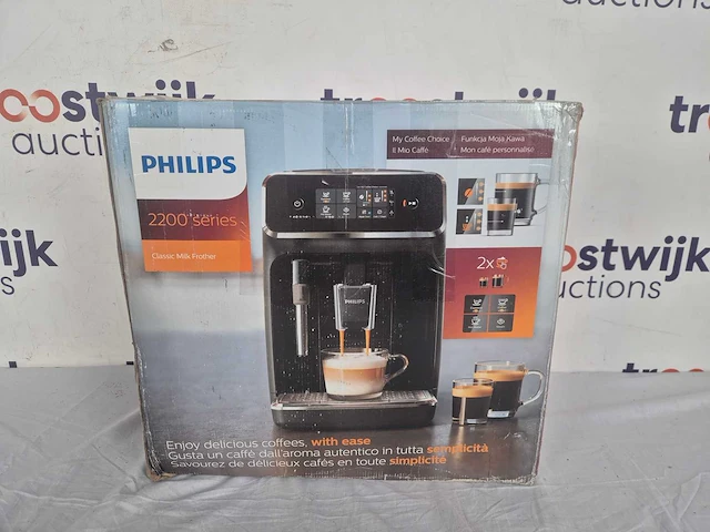 Philips 2200 series ep2224/10 - espressomachine - afbeelding 2 van  2