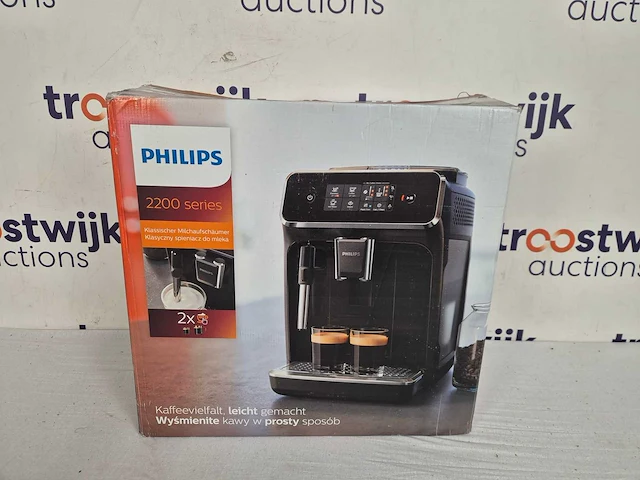 Philips 2200 series ep2224/10 - volautomatische espressomachine - afbeelding 2 van  4