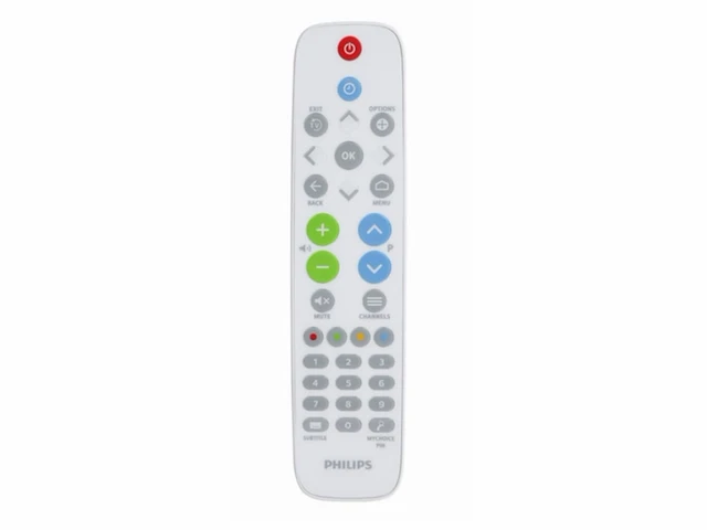 Philips 22av1604b hotel afstandsbediening tv drukknopen - afbeelding 1 van  2