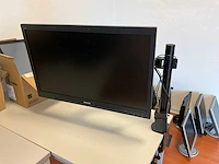 Philips 272s4l monitor + bureausteun - afbeelding 1 van  5