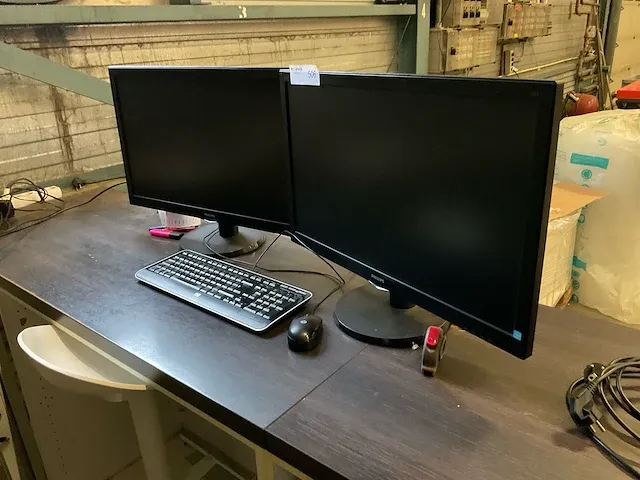 Philips 273v monitor (2x) - afbeelding 1 van  4