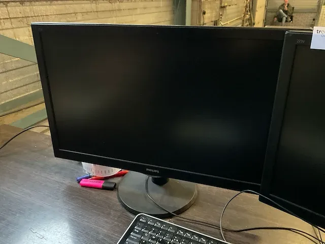 Philips 273v monitor (2x) - afbeelding 2 van  4