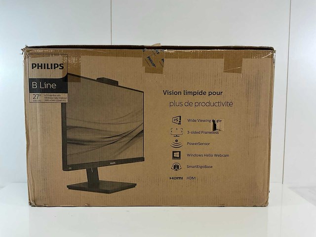 Philips (275b1) 27”, 2560x1440 (qhd) lcd monitor (new) - afbeelding 4 van  8