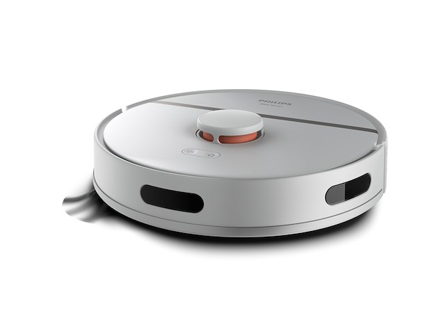 Philips 3000-serie robotstofzuiger met dweilfunctie ultrasterke zuigkracht intelligente lasernavigatie voor tapijten en dierenharen wit - afbeelding 2 van  6