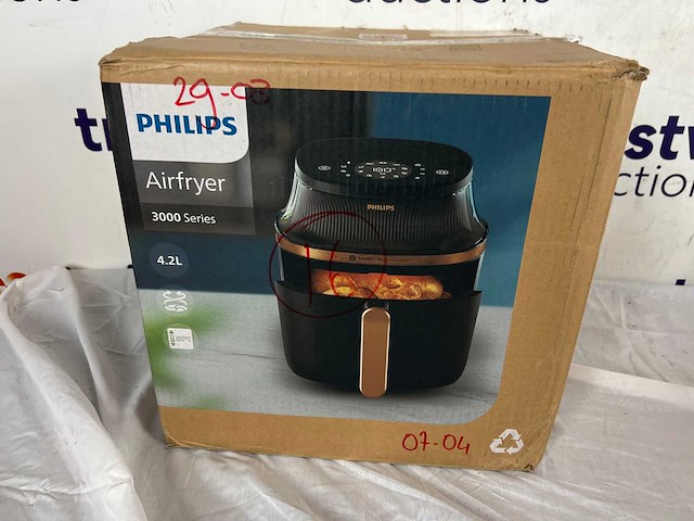 Philips 3000 series - airfryer - 4,2 liter - 16 functies - zwart - afbeelding 2 van  2