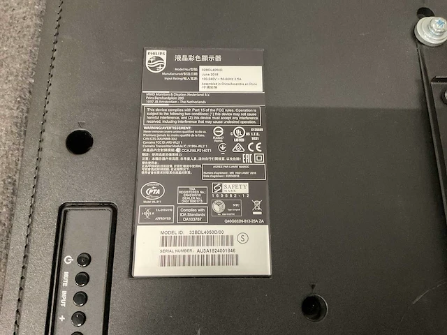 Philips 32bdl4050d 32” d-line monitor - afbeelding 6 van  6