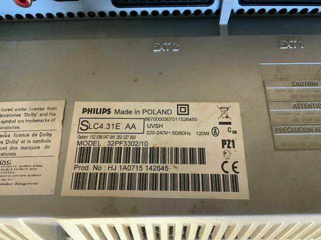 Philips 32pf3302/10 televisie - afbeelding 4 van  4