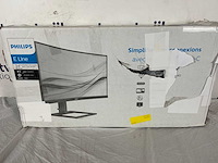Philips 346e2cuae - qhd curved ultrawide monitor - afbeelding 2 van  2