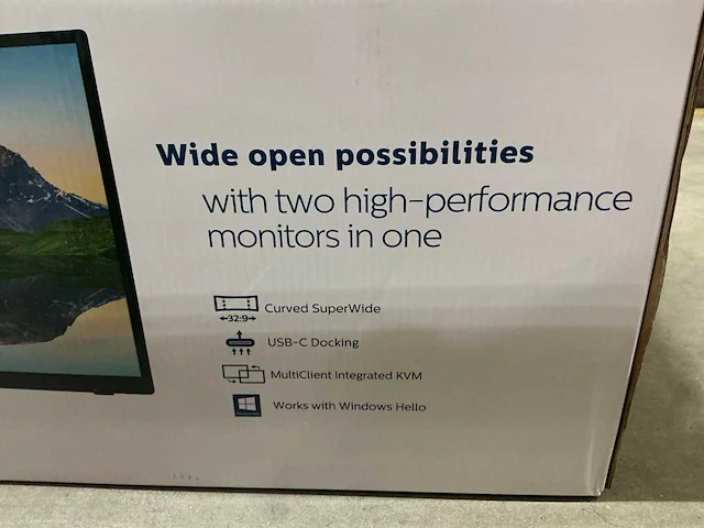 Philips 499p9h brilliance monitor - afbeelding 3 van  4
