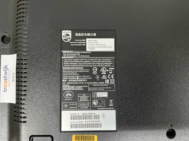 Philips 49bdl4050d/00 led d-line tv - afbeelding 4 van  4