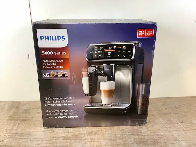 Philips 5400 series volautomatisch espressoapparaat - afbeelding 2 van  9