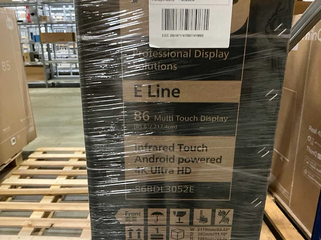 Philips 86bdl3052e 86’’ multi touch display - afbeelding 4 van  5
