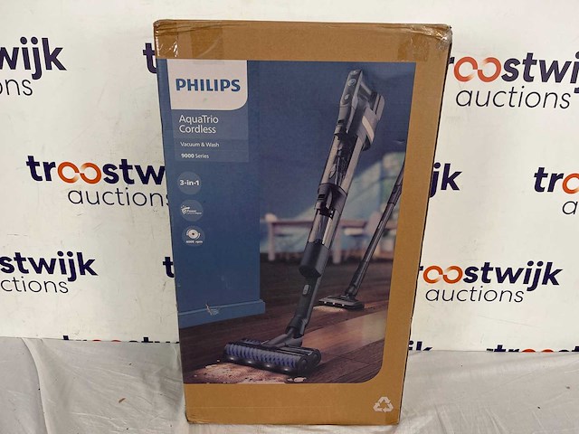 Philips 9000-serie - aquatrio - snoerloze stofzuiger en dweil xw9463/11 - afbeelding 2 van  2