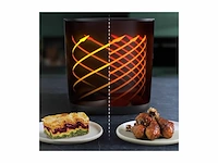 Philips airfryer combi xxl connected 7000 serie hd9880/90 heteluchtfriteuse zwart - afbeelding 4 van  5