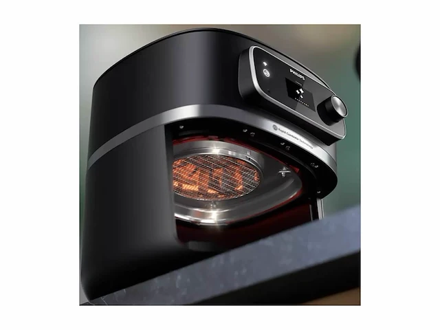Philips airfryer combi xxl connected 7000 serie hd9880/90 heteluchtfriteuse zwart - afbeelding 5 van  5