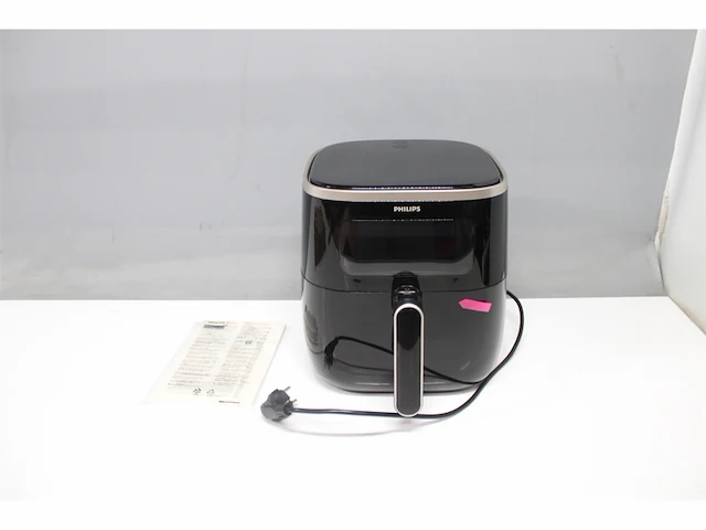 Philips airfryer xl hd9257/80 – heteluchtfriteuse – met venster - zwart - afbeelding 2 van  3