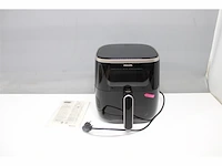 Philips airfryer xl hd9257/80 – heteluchtfriteuse – met venster - zwart - afbeelding 2 van  3