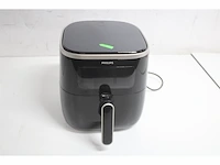 Philips airfryer xl hd9257/80 heteluchtfriteuse met venster zwart - afbeelding 2 van  3