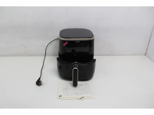 Philips airfryer xl hd9257/80 heteluchtfriteuse met venster zwart - afbeelding 2 van  3