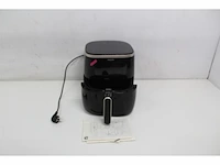 Philips airfryer xl hd9257/80 heteluchtfriteuse met venster zwart - afbeelding 2 van  3
