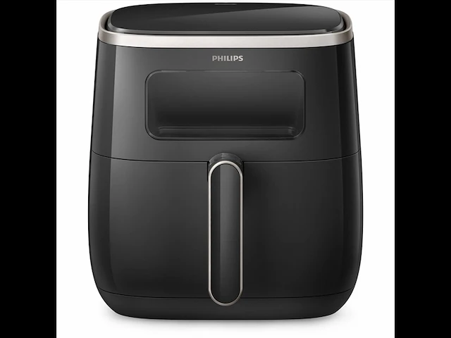 Philips airfryer xl hd9257/80 heteluchtfriteuse met venster - afbeelding 1 van  3