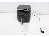 Philips airfryer xl hd9257/80 met venster zwart - afbeelding 2 van  3