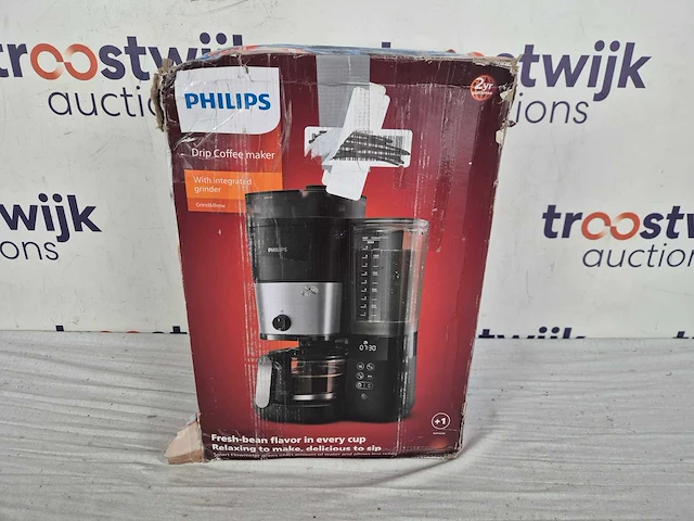 Philips all-in-1 filterkoffiezetapparaat, zwart (hd7900/01) - afbeelding 2 van  2