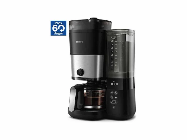 Philips all-in-1 filterkoffiezetapparaat, zwart (hd7900/01) - afbeelding 1 van  2