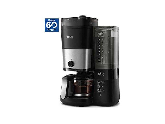 Philips all-in-1 filterkoffiezetapparaat, zwart (hd7900/01) - afbeelding 1 van  2