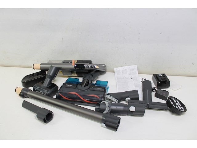 Philips aqua cordless 7000 series xc7057/01 - steelstofzuiger draadloos met dweilfunctie - goud / zwart - afbeelding 5 van  6