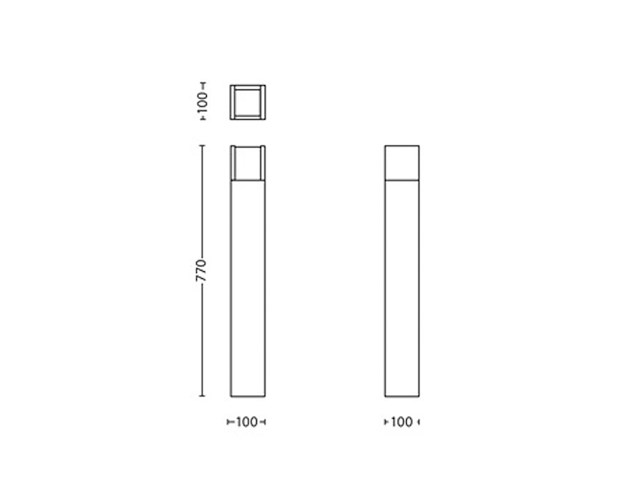 Philips arbour buitenlantaarn 38w - afbeelding 2 van  3