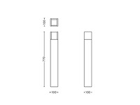 Philips arbour buitenlantaarn 38w - afbeelding 2 van  3