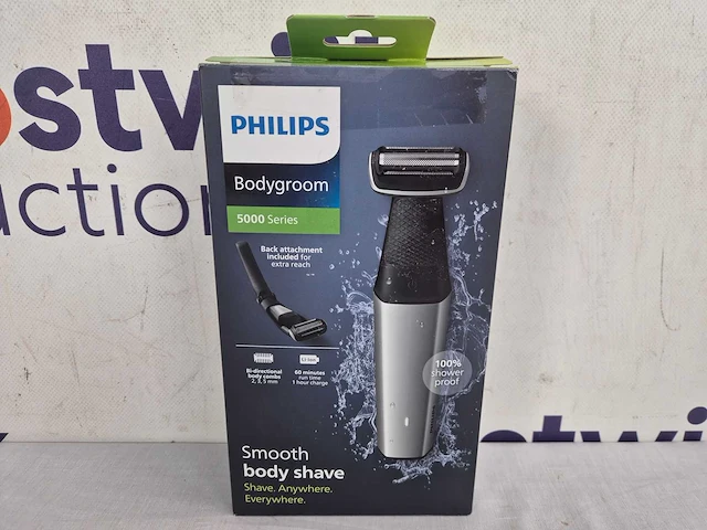 Philips bodygroom series 5000 bg5021/15 douchebestendige lies- en lichaamstrimmer - afbeelding 2 van  2