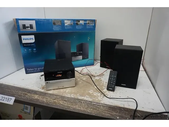 Philips btm2310/12 hifi systeem - afbeelding 1 van  1