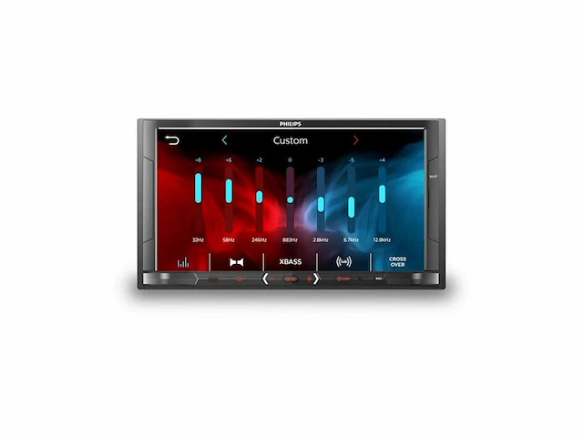 Philips ce600n autoradio dubbeldin bt usb media gps navigatie - afbeelding 2 van  3