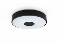 Philips coiner plafondlamp sceneswitch licht technologie 24w warmwit licht zwart design - afbeelding 1 van  2