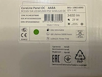 Philips coreline panel oc aaba rc132v g4 led34s/830 psd w30l120 oc led paneel (3x) - afbeelding 2 van  3