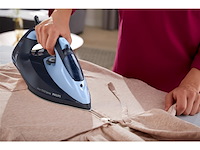 Philips dst7041 7000 series strijkijzer steamglide elite 2400 w lichtblauw/donkerblauw - afbeelding 3 van  6