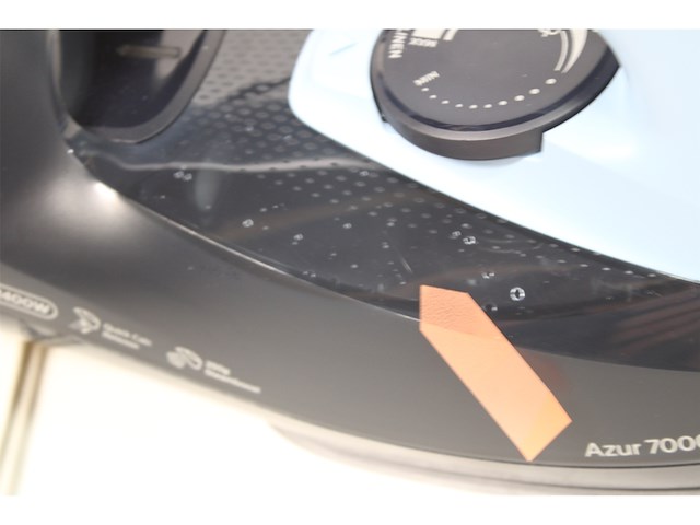 Philips dst7041 7000 series strijkijzer steamglide elite 2400 w lichtblauw/donkerblauw - afbeelding 6 van  6