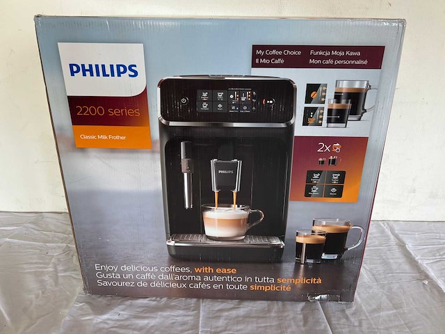 Philips ep2224 cashmere/grey koffiezetapparaat - afbeelding 2 van  2